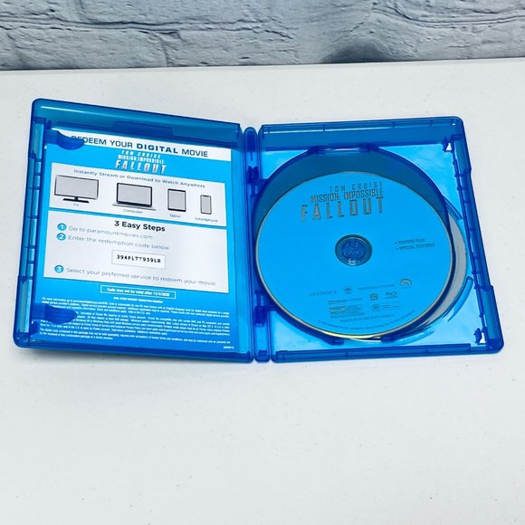 M:I Mission Impossible Quadrilogy BluRay Fallout Bluray Rogue Nation DVD - Picture 8 of 11